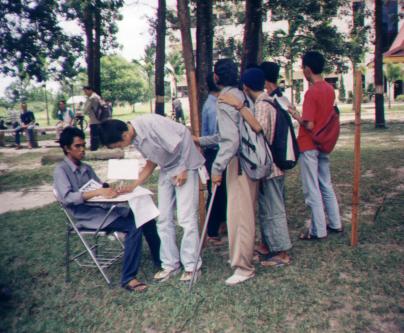 Peserta daftar pemilih