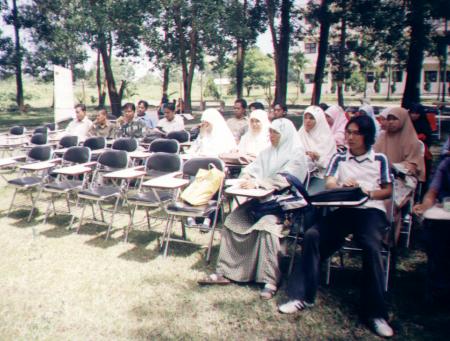 Peserta simulasi pemilu